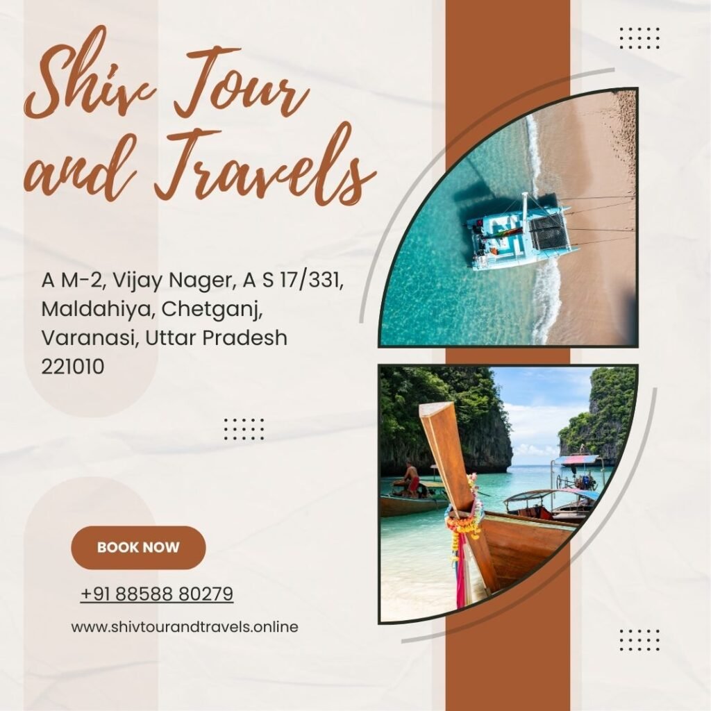 white and brown modern tours and travels agency promotion instagram post